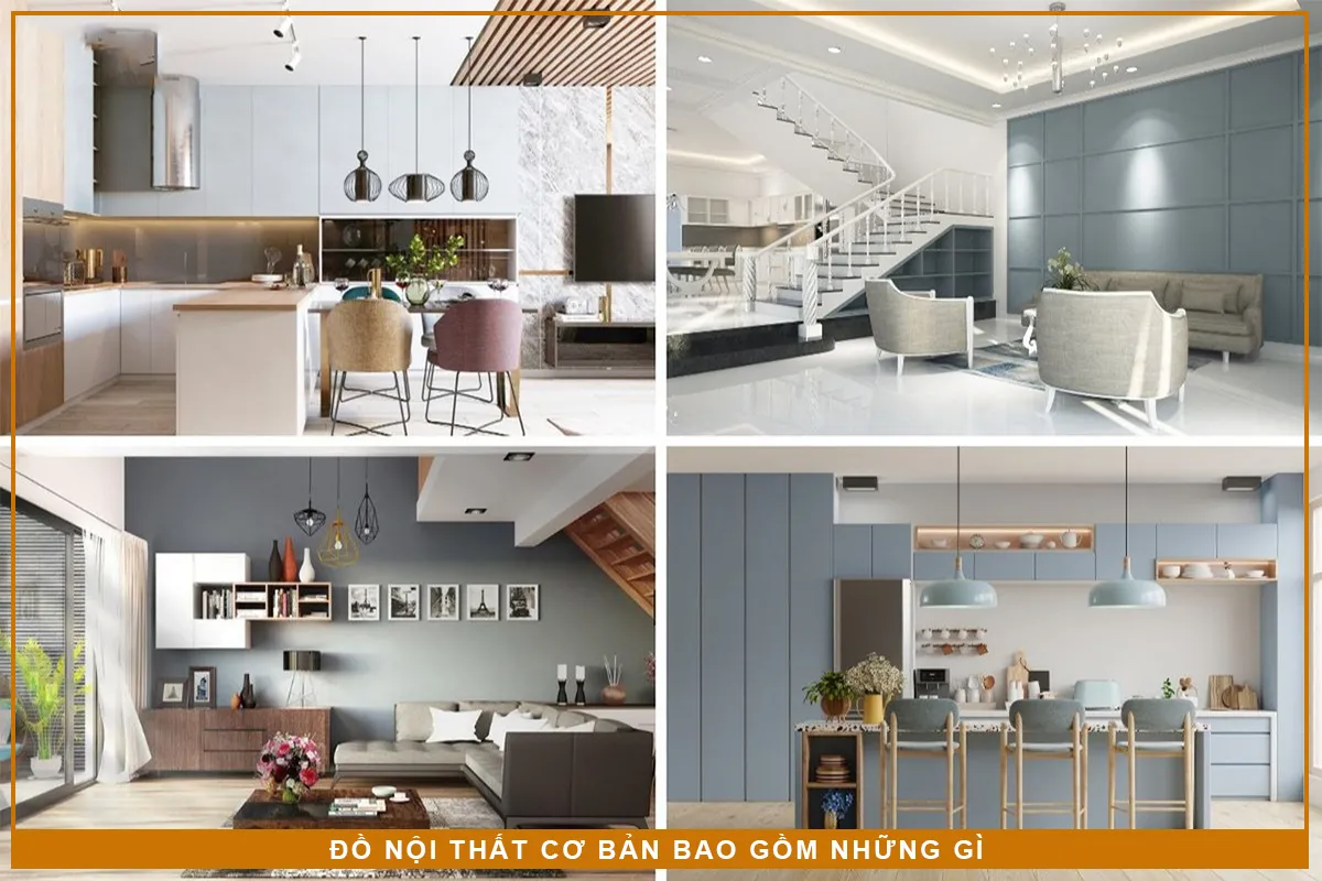 Đồ nội thất cơ bản bao gồm những gì?